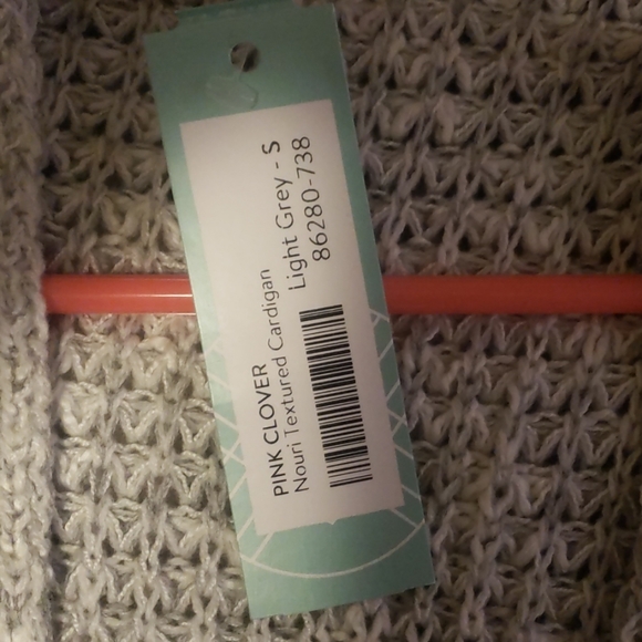 Pink Clover Nouri Textured Cardigan 